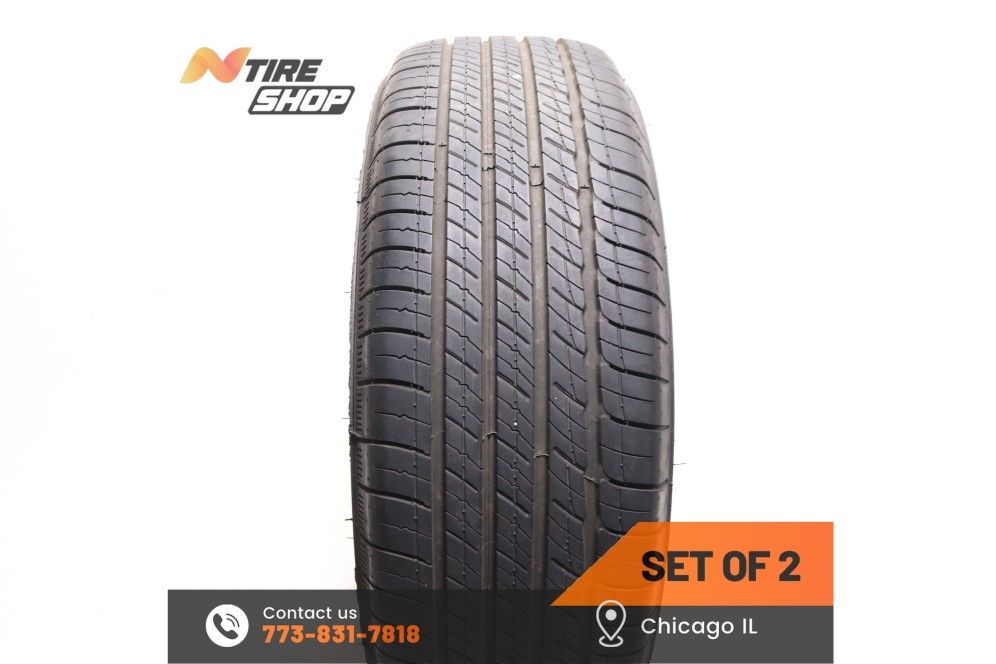 Set of 2 Used  8.5/32    235/65R18  106H  Michelin  Primacy Tour A/S