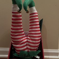 New Mr. Christmas Animated Elf Tree Kicker