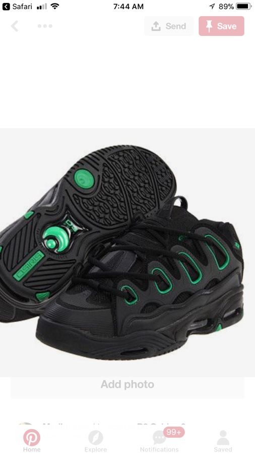 Rare dead stock Osiris D3 2001 originals skate shoe size 12 rare size do not have original box