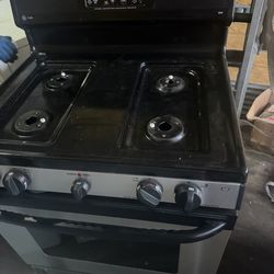 Stainless steel GE gas range