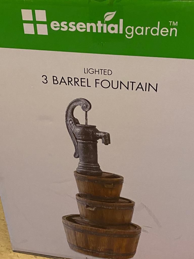 3 Barell Fountain 