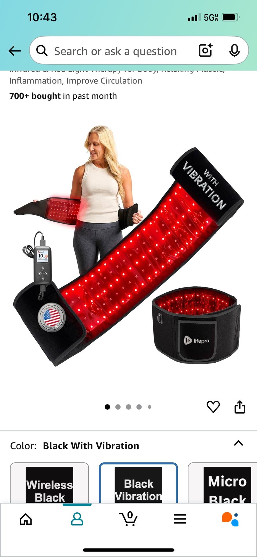 Red Light Therapy Belt