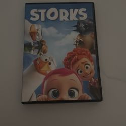 Storks movie DVD