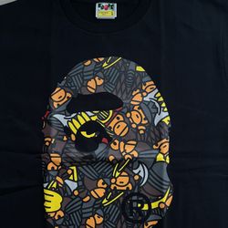 Bape A Bathing Ape Kyoto Japan Exclusive Tee SUPREME JORDAN NIKE Dunk Sz L 