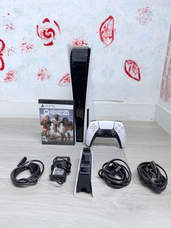 Sony Playstation 5 Disc Version - 825GB  , Bonus 1 Game ( Used Very New )