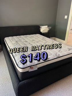 New queen mattress only $140