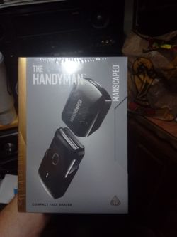 The HandyMan Mens cordless electric shaver it's handheld, it's Black it's Brand new sells for 80$ at Target