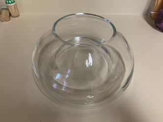 Nice thick glass fishbowl