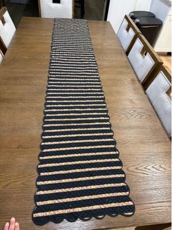 Beautiful reversible table runner