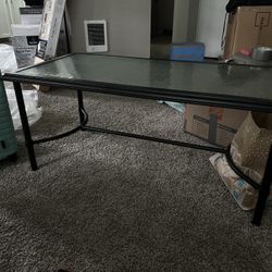 Lowe’s Glass Top Coffee Table 