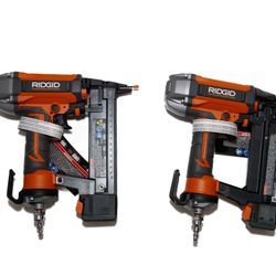 Brand New 18 Gauge Brad & Narrow Crown Staple Gun With Swivel Joint 