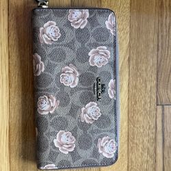 Vintage Floral Coach Wallet