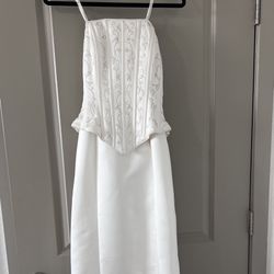 JUSTIN ALEXANDER SINCERITY WEDDING DRESS RARE DESIGN