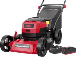 40V MAX 17" Cordless Lawn Mower, 3-in-1 Brushless Push Lawn Mower with 4.0Ah Battery & Charger