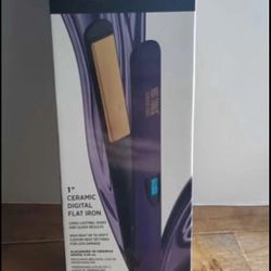 Hot Tools Pro Signature Ceramic Digital Hair Flat Iron 1"