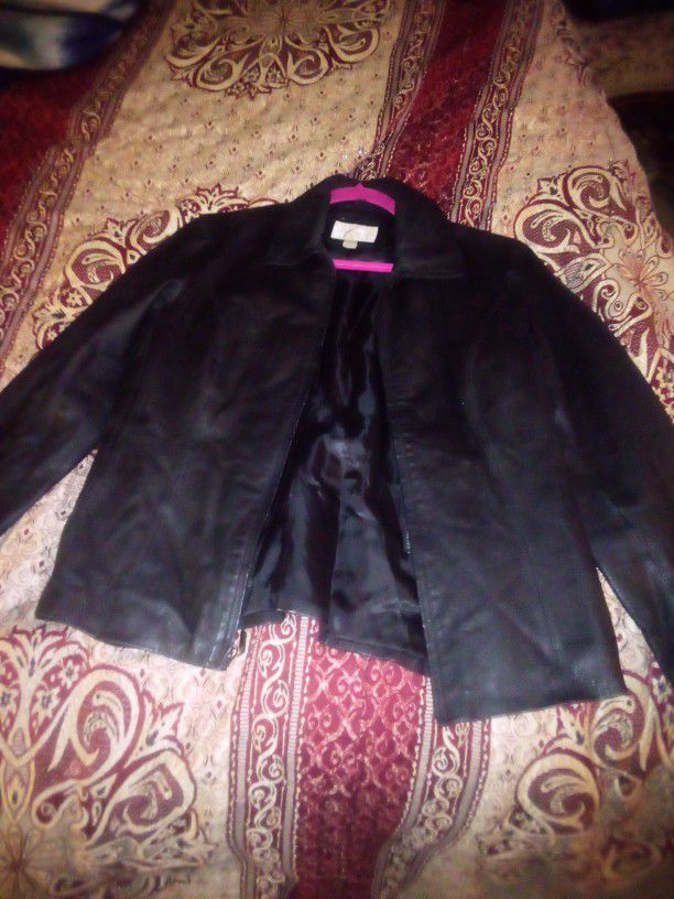 Worthington Genuine Leather Medium Jacket