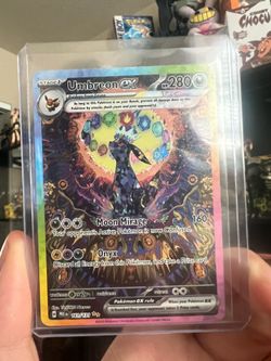 Umbreon “sunbreon” SIR prismatic evolution 161/131