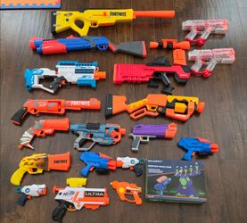 Nerf blasters