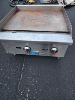 24" flat top grill
