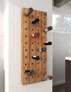 WOODEN WINE-RACK