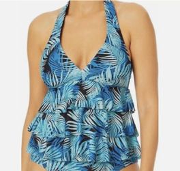 Time And Tru Women’s  Tankini Top Swinwear
