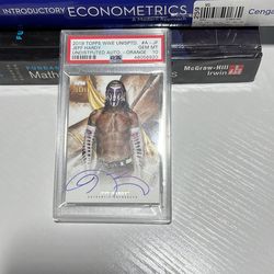 2019 WWE Undisputed Jeff Hardy Auto /99