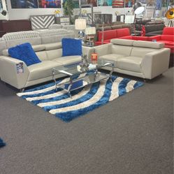 4th Of July Sale🇺🇸Beautiful Grey Sofa&Loveseat Available In Black & White Only $699🇺🇸