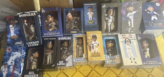 Dodgers Legends bobblehead Collection lot