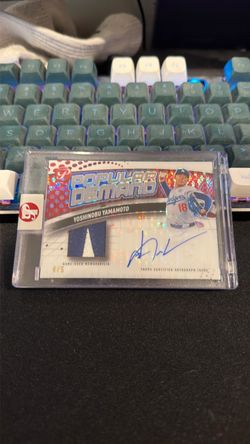 Yoshinobu Yamamoto 2026 Topps Pristine Popular Demand Auto Relic /5