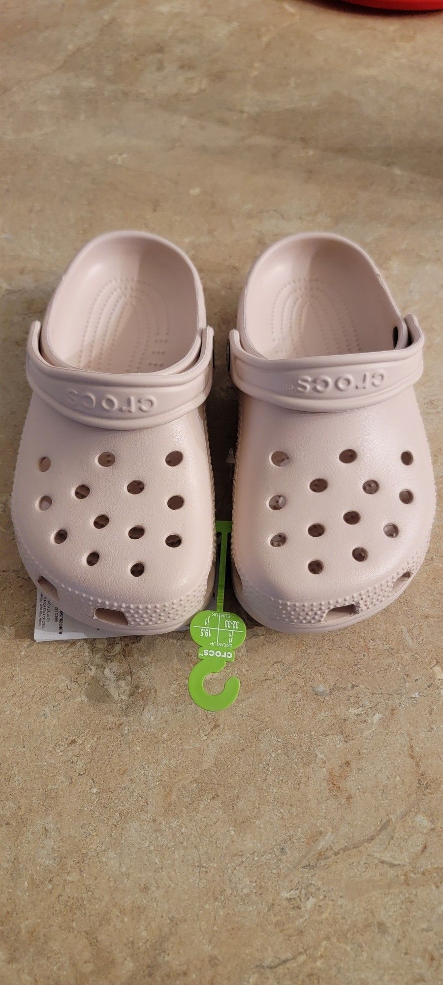 Crocs Preschool/Grade School Sandals (Light Pink) - 1Y