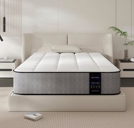 Twin Size Mattress Medium, 8 Inch Hybrid Cooling Memory Foam Mattress and Pocketed Springs, Targeted Support Pressure Relief Mattress in a Box Improve