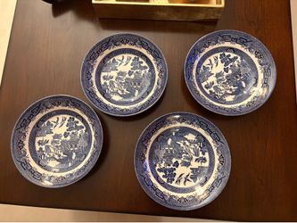 Blue Oriental Dinner Plates