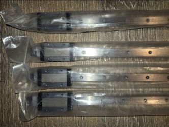 MGN15H - 750mm - Z0 PRELOADED - BRAND NEW - PERFECT MOTION - CNA RAILS - Set Of 4