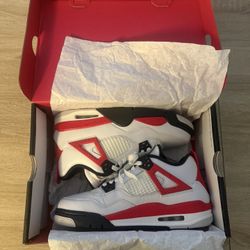 Jordan 4 Red Cement New Condition For Retail (read Desc)