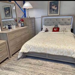 NEW BEDROOM FURNITURE SET WITHOUT MATTRESS FREE DELIVERY- SECTIONAL SOFA BEDS AND MORE 