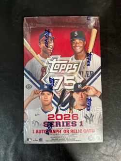 2026 Topps Series 1 baseball hobby box