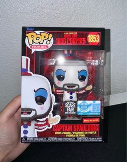 House Of 1000 Corpses: Captain Spaulding (Hot Topic Scare Fair Exclusive) RARE 9500 Pcs Limited Edition Supreme Horror Funko Pop NEW!! #1853