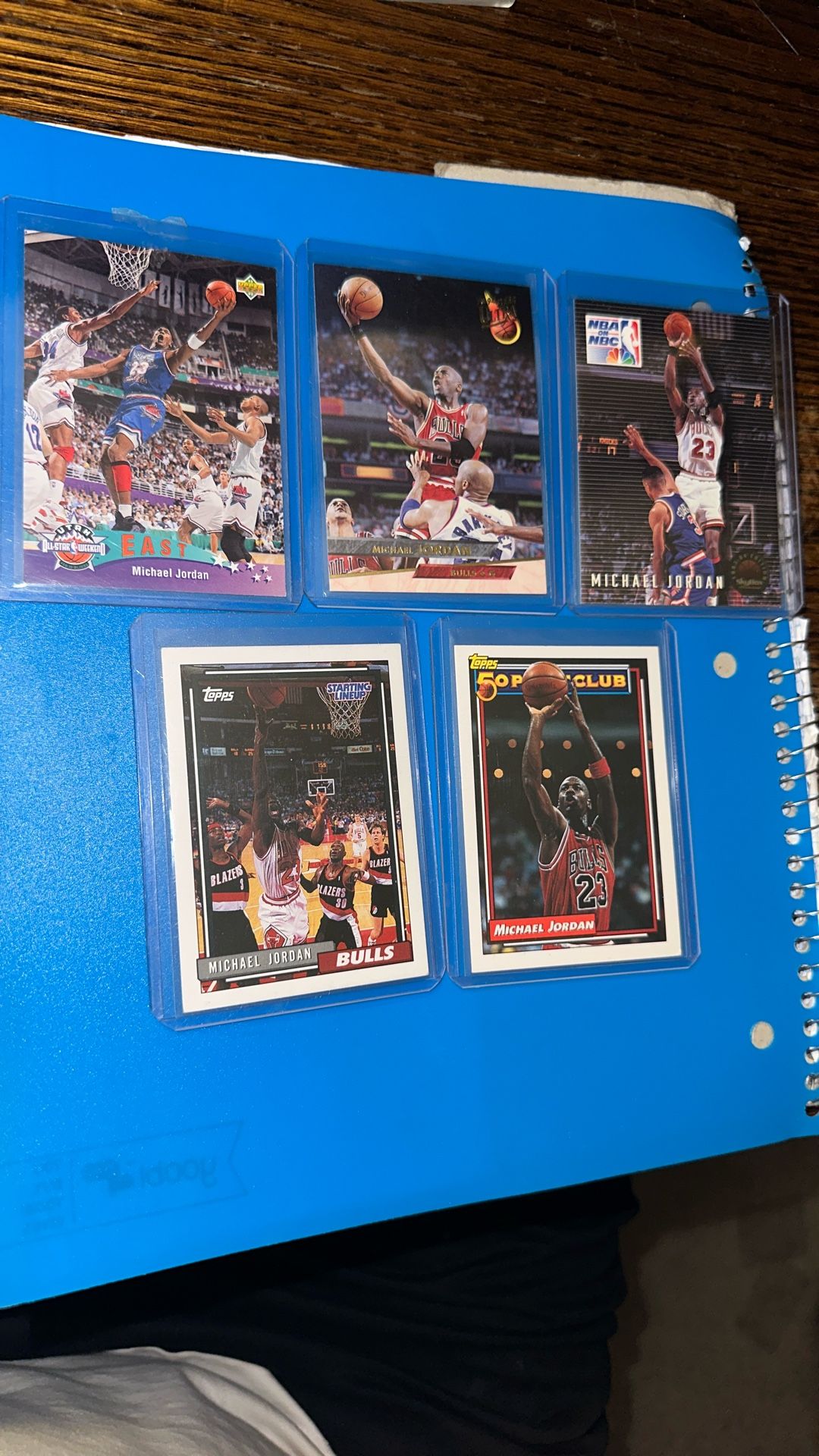 Michael Jordan #23 Upper Deck Skybox Topps Lot