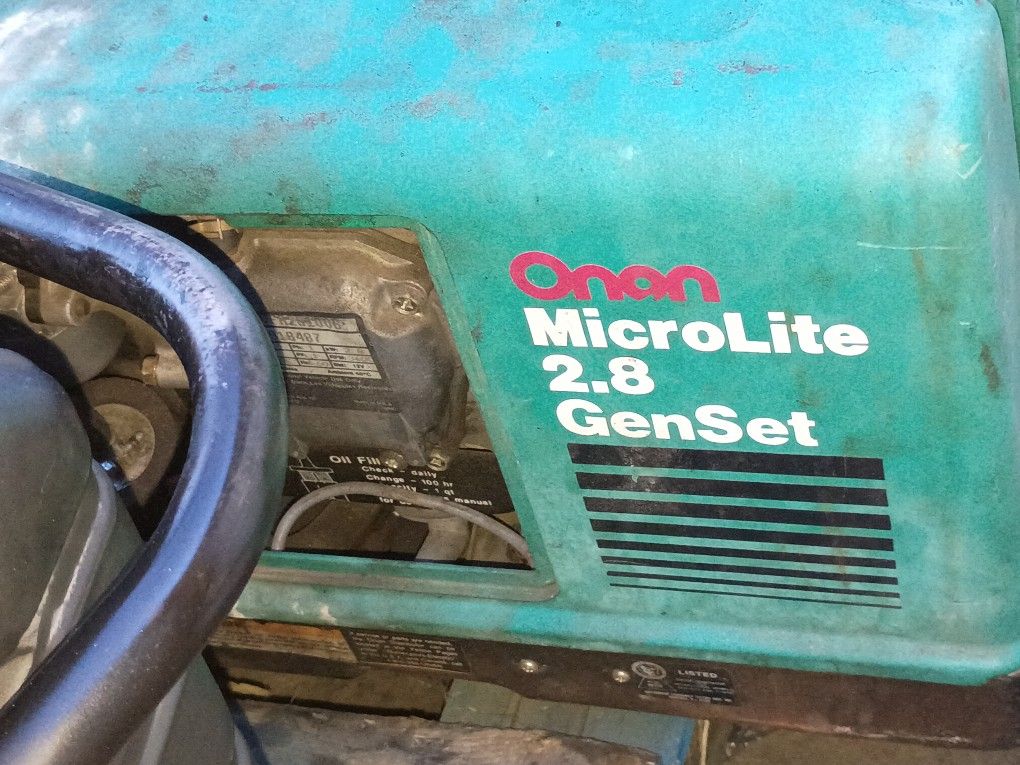 Onan Micro Lite 2.0 Generator $250 Obo