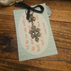 Handmade Religious Keychain 