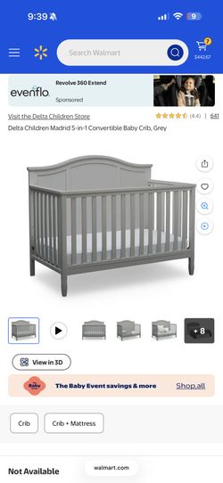 Delta Children Nursery Set.