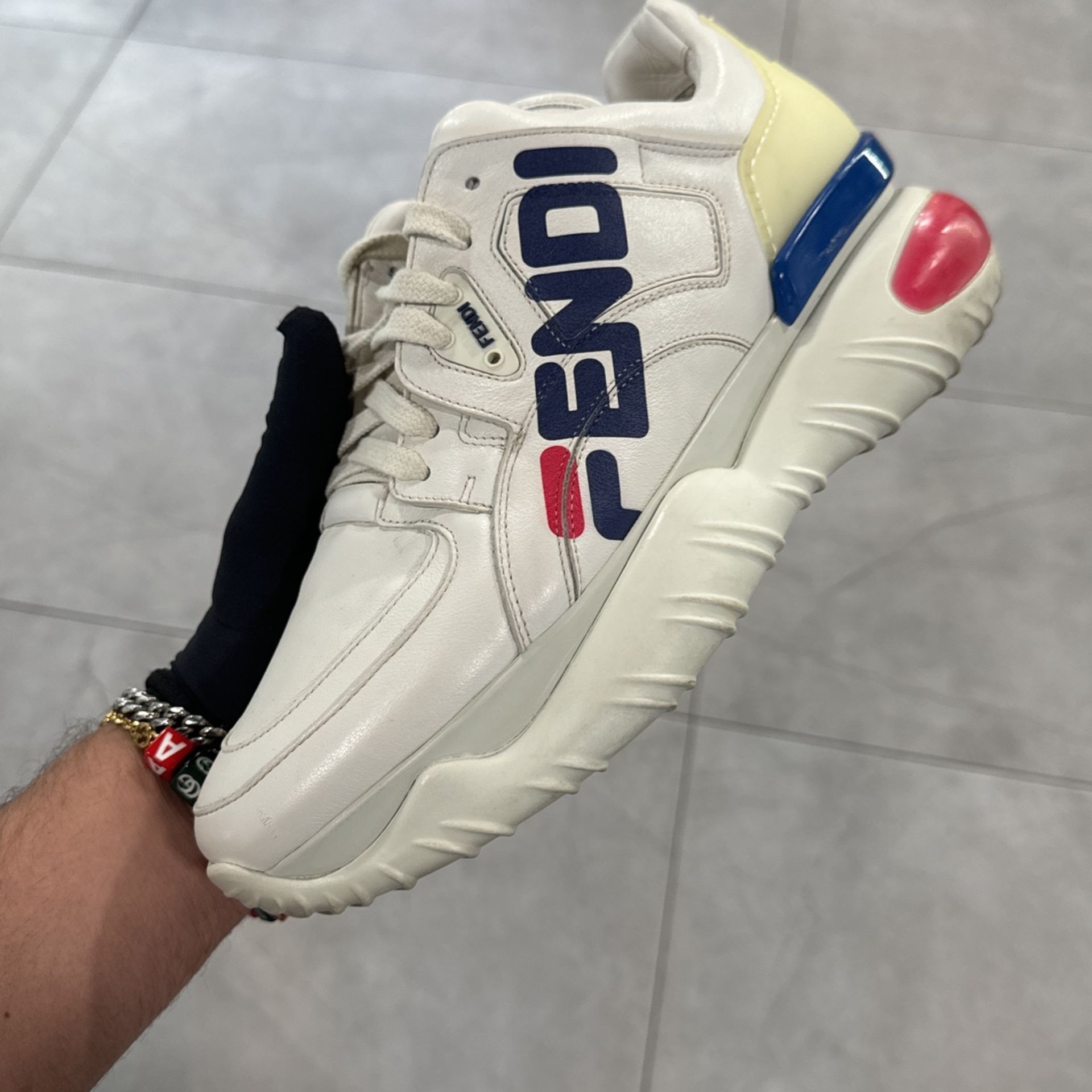 Fendi x Fila Chunky Sneakers Size