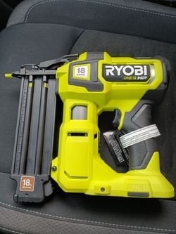 Nail gun brand new Ryobi.  $75 tool only.