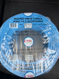 ELECTRICAL WIRE 14/3 ROLL OF 250ft