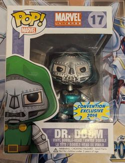 Funko Pop Dr Doom metallic