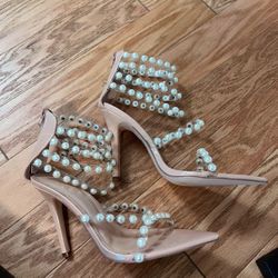 Beige Heels