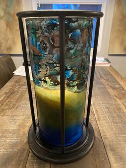 Beautiful Glass Candle Holder