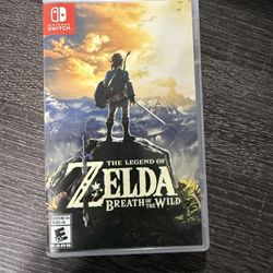 Zelda Breath Of The Wild Nintendo Switch Game