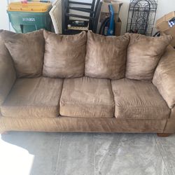 Sofa and loveseat