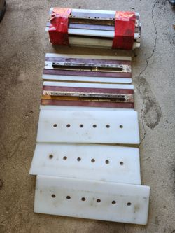 Trowel Machine blades 18x6